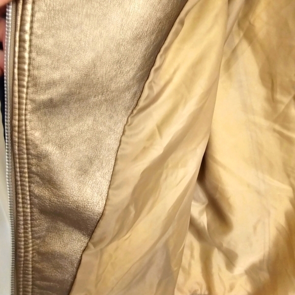 GOLD FAUX JACKET - Picture 3 of 7